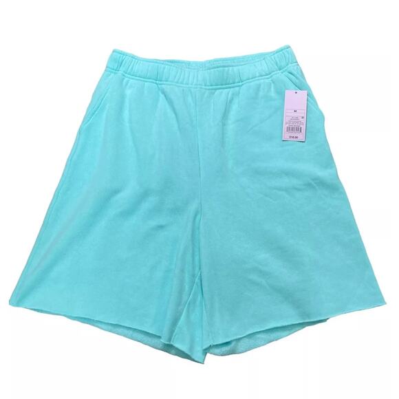 Wild Fable Target Aqua Blue Bermuda Casual Shorts Women Size Medium - NWT - Picture 2 of 10